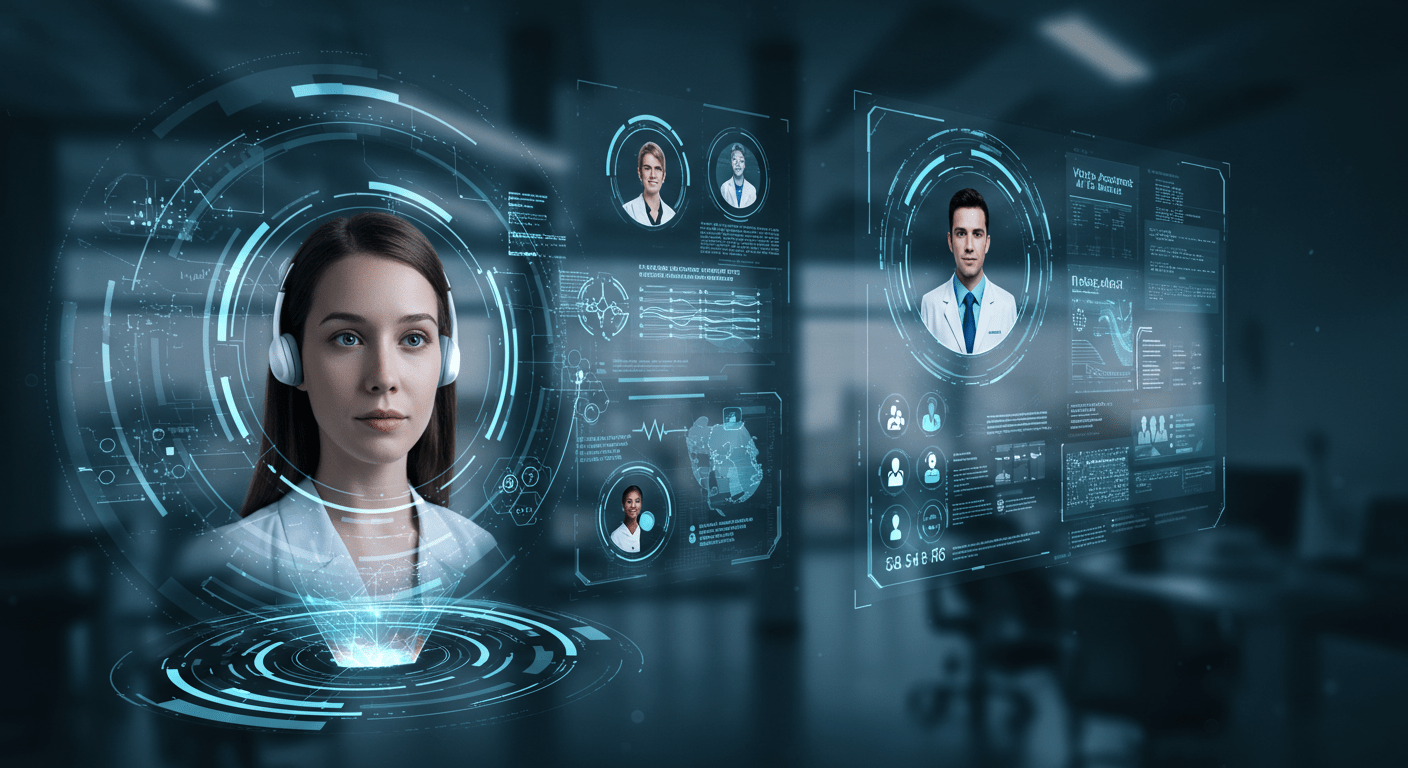 AI destekli sağlık otomasyonu arayüzü - Dijital sağlık asistanı